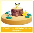 画像1: ポケットモンスター[立体ポケモン図鑑　DP12　ピカチュウ/ギザみみピチュー/ポッチャマ ]Pokemon [Three-dimensional Pokemon picture book DP12　Pikachu/Giza Ears Pichu/Pochama] (1)