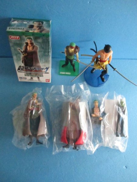 画像1: ワンピース[ロロノアゾロ　フィギュア　5種セット]One Piece [Roronoa Zoro Figure 5-piece set] (1)