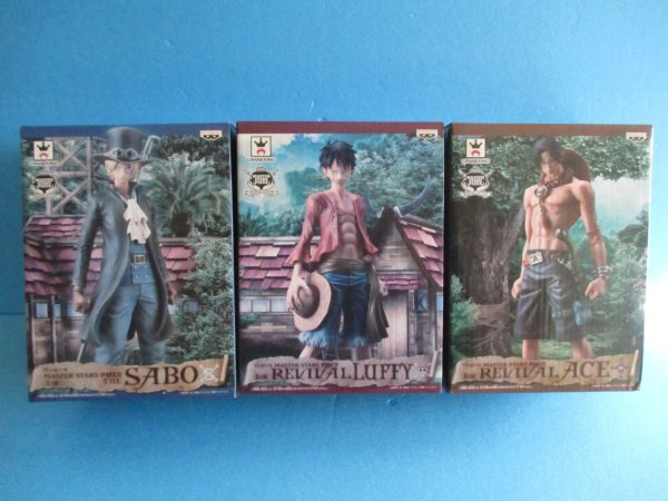 画像1: ワンピース[ルフィ・エース・サボ　フィギュア　マスタースターズピース]One Piece[Luffy, Ace, Sabo Figures Master Stars Piece] (1)